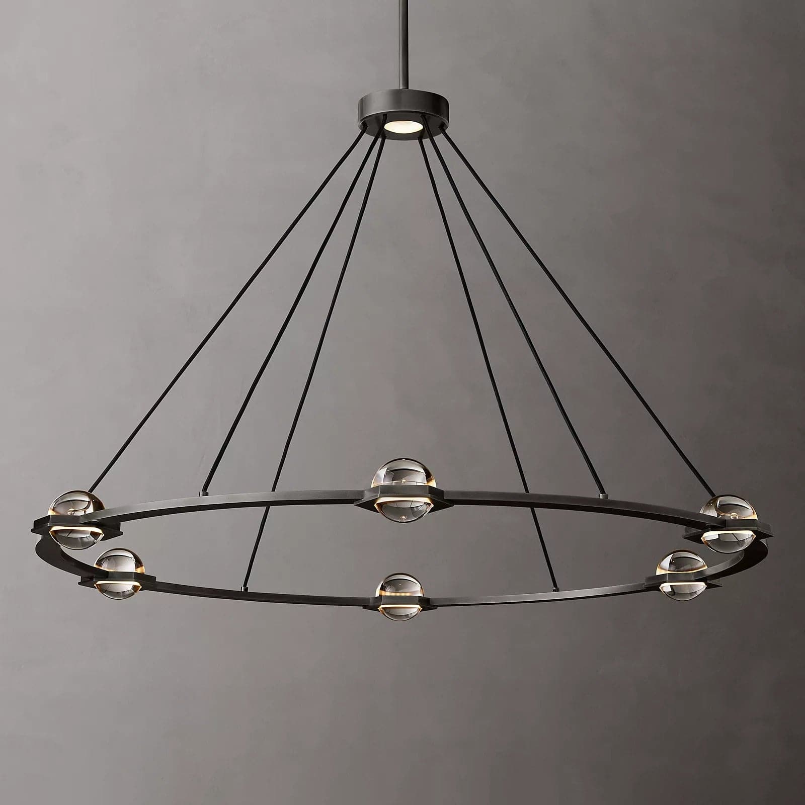 Ecbatant Round Chandelier 48"