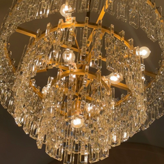 Marigna Five-Tier Round Chandelier 48"