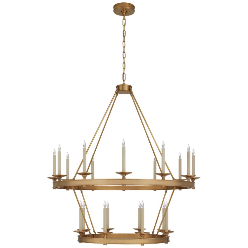 Alijah Two Tiered Chandelier 43'' 53'' 63''D