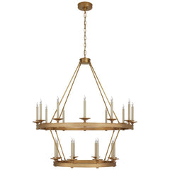 Alijah Two Tiered Chandelier 43'' 53'' 63''D