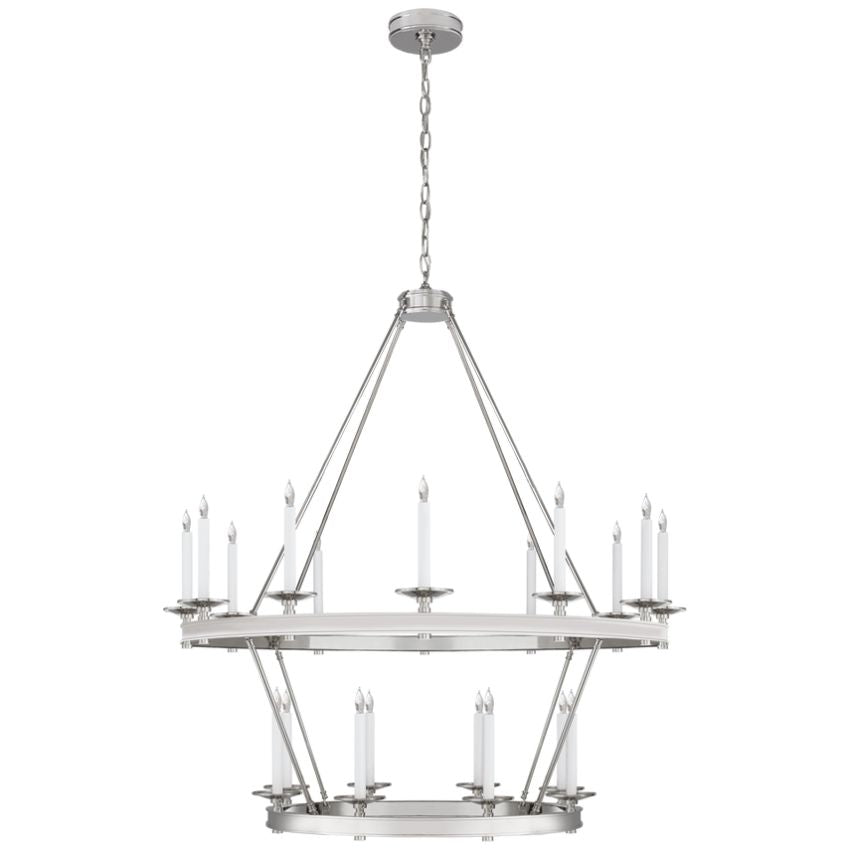 Alijah Two Tiered Chandelier 43'' 53'' 63''D