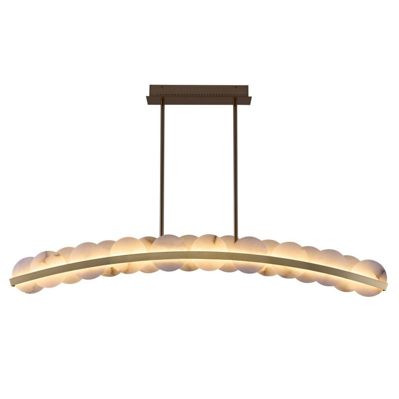 Alabaster Meridian Chandelier 60''