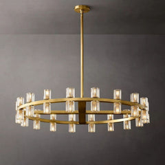 Arcachon Crystal Round Chandelier 36"