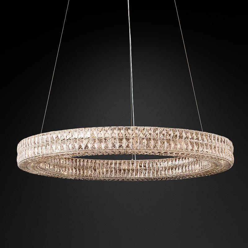 Bayview Crystal Round Chandelier