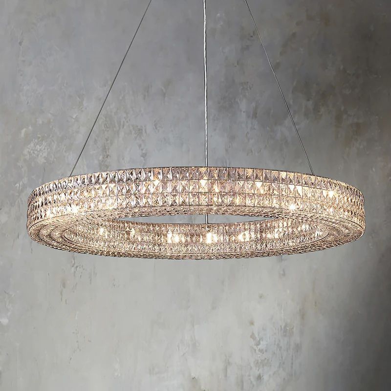 Bayview Crystal Round Chandelier