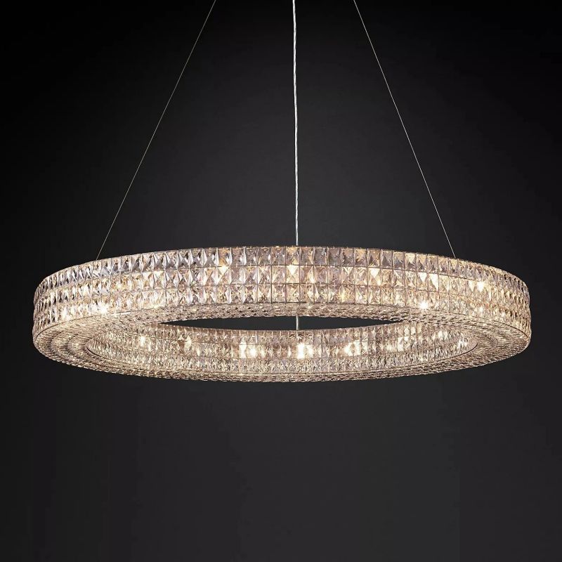 Bayview Crystal Round Chandelier