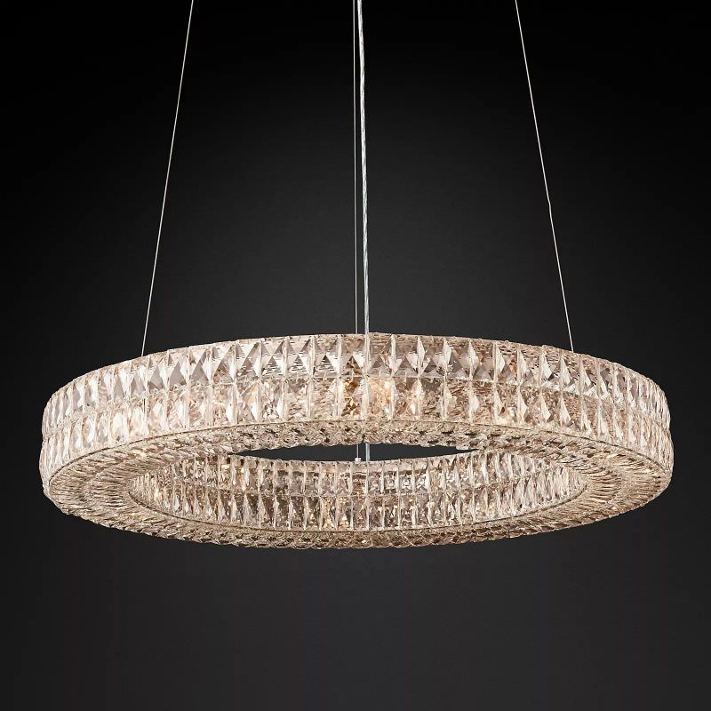 Bayview Crystal Round Chandelier