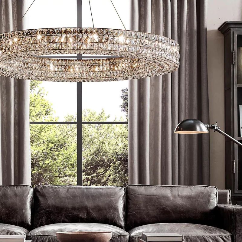 Bayview Crystal Round Chandelier