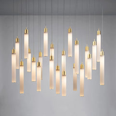 Candle Small Linear Chandelier 5lights