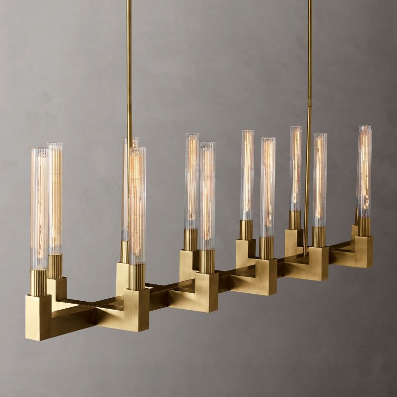 Cania Linear Chandelier 67"