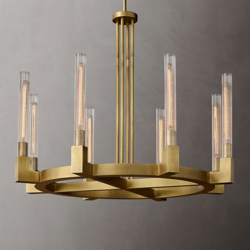 Cania Round Chandelier 36"