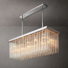 Clele Rectangular Chandelier 54"