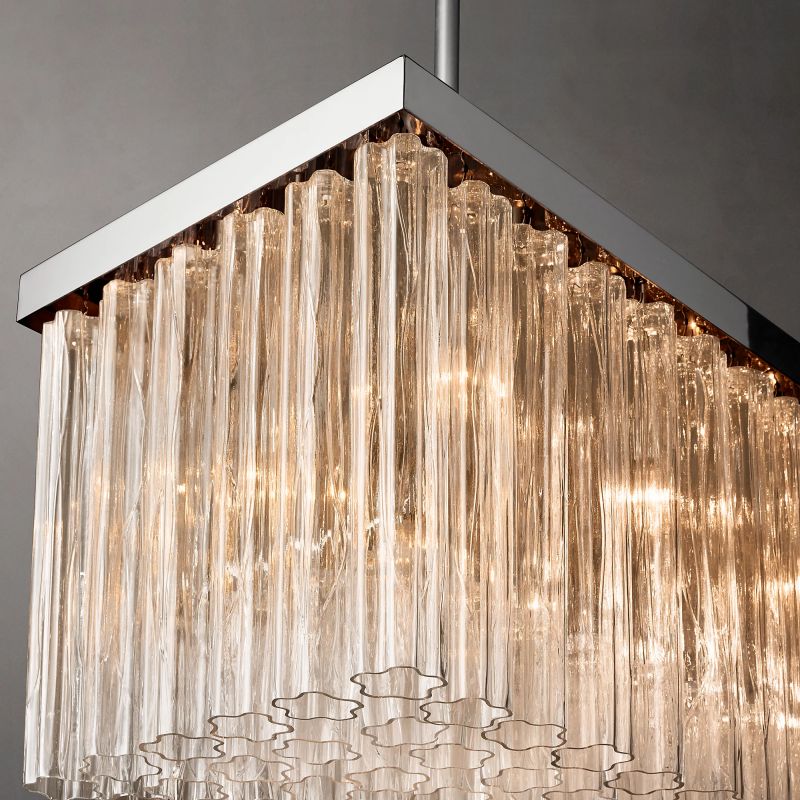 Clele Rectangular Chandelier 73"