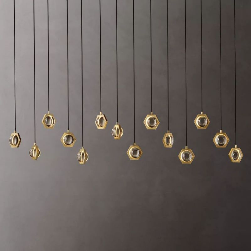 Ecbatant Linear Chandelier 54"