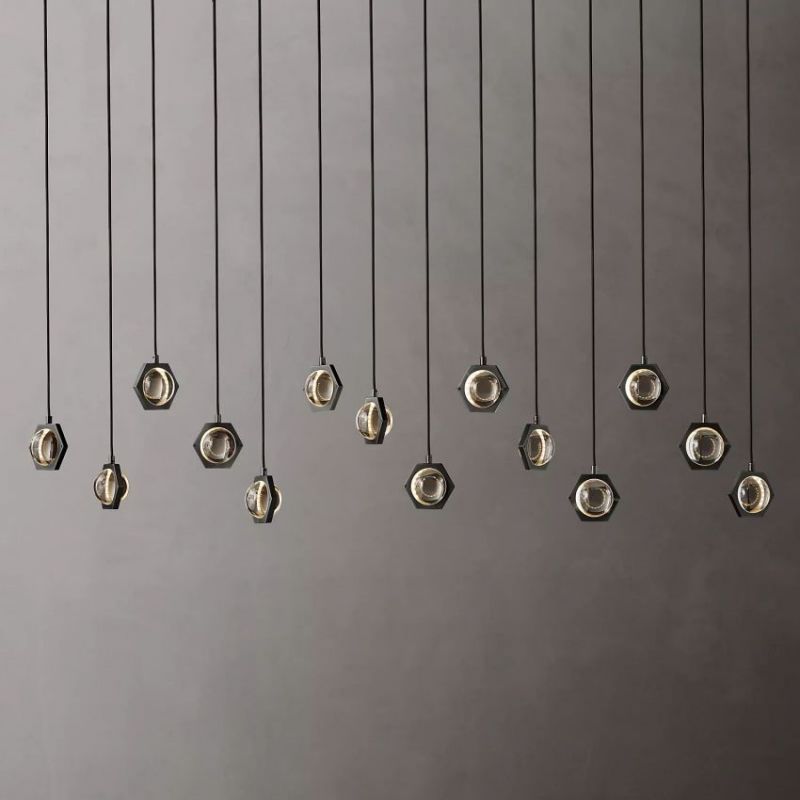 Ecbatant Linear Chandelier 72"