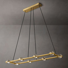 Ecbatant Rectangular Chandelier 54"