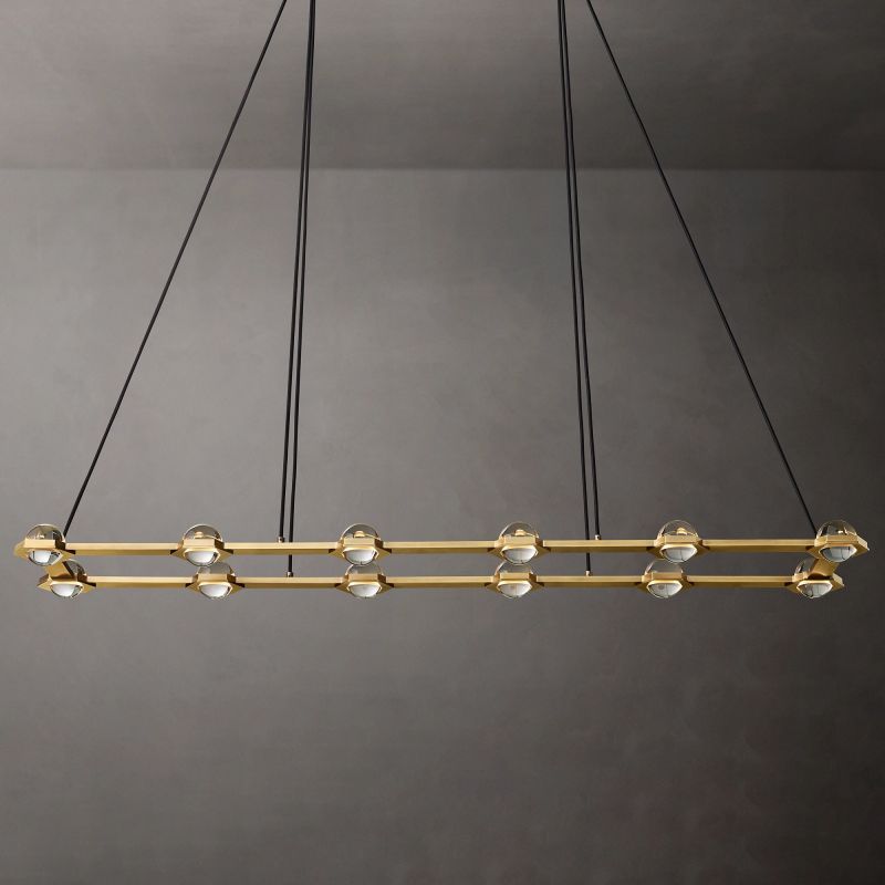 Ecbatant Recyangular Chandelier 72"