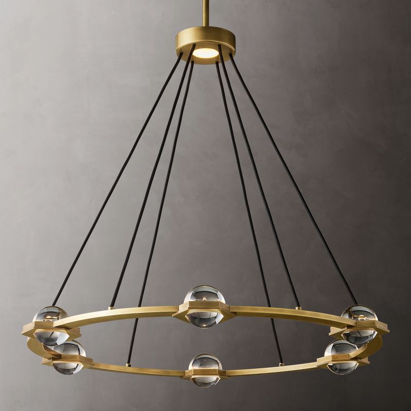 Ecbatant Round Chandelier 36"