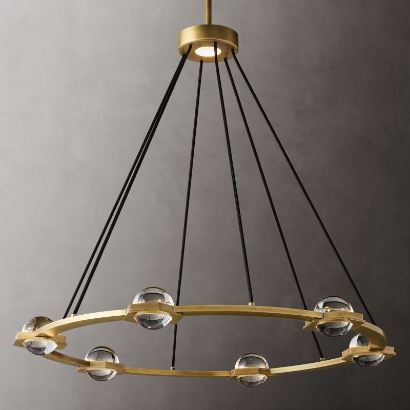 Ecbatant Round Chandelier 36"