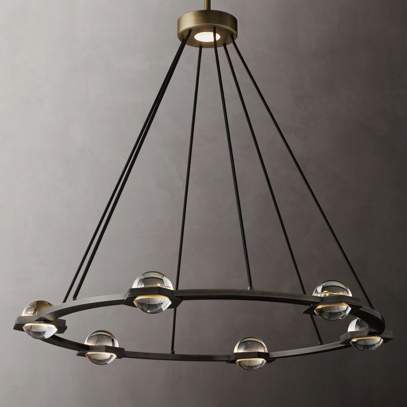 Ecbatant Round Chandelier 36"