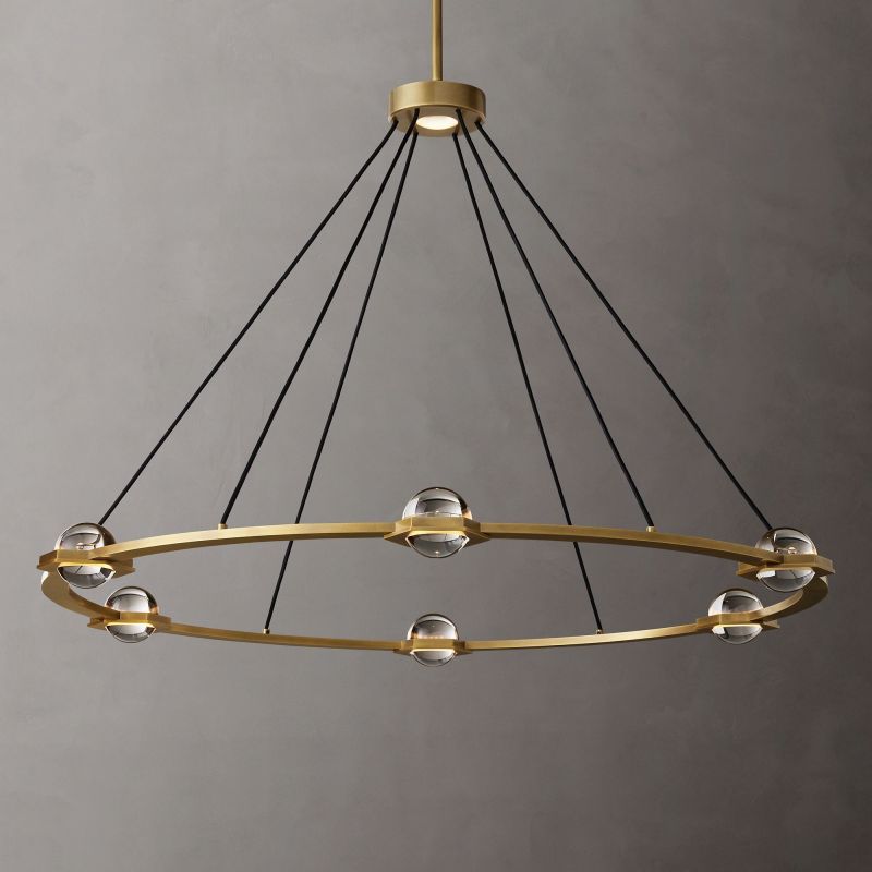 Ecbatant Round Chandelier 48"