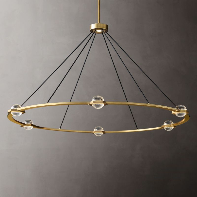 Ecbatant Round Chandelier 60"