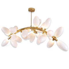 Fashion Grape Linear Chandelier 57" L