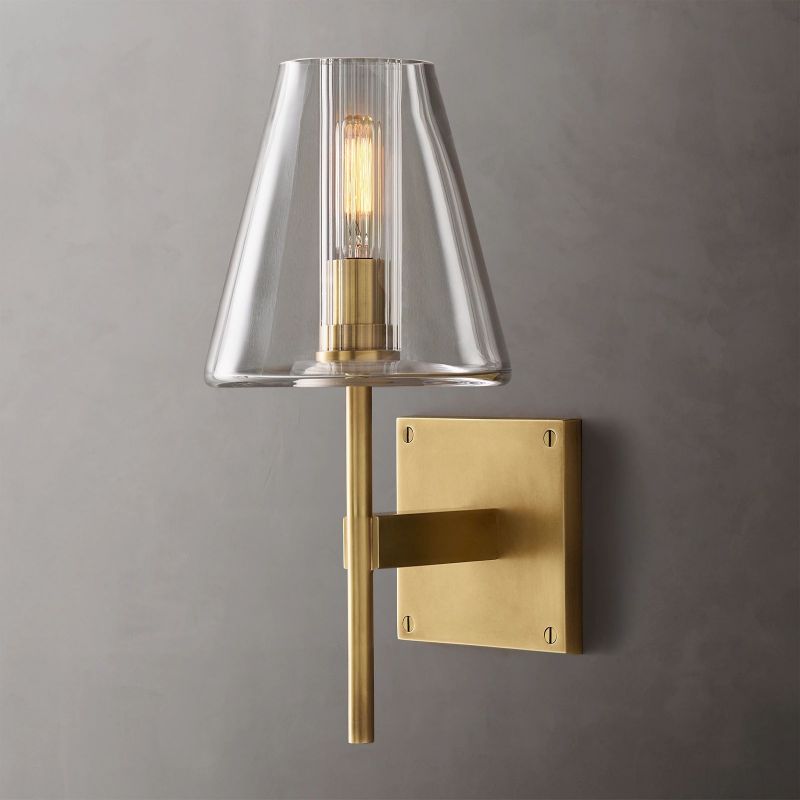 Fulham Glass Shade Sconce