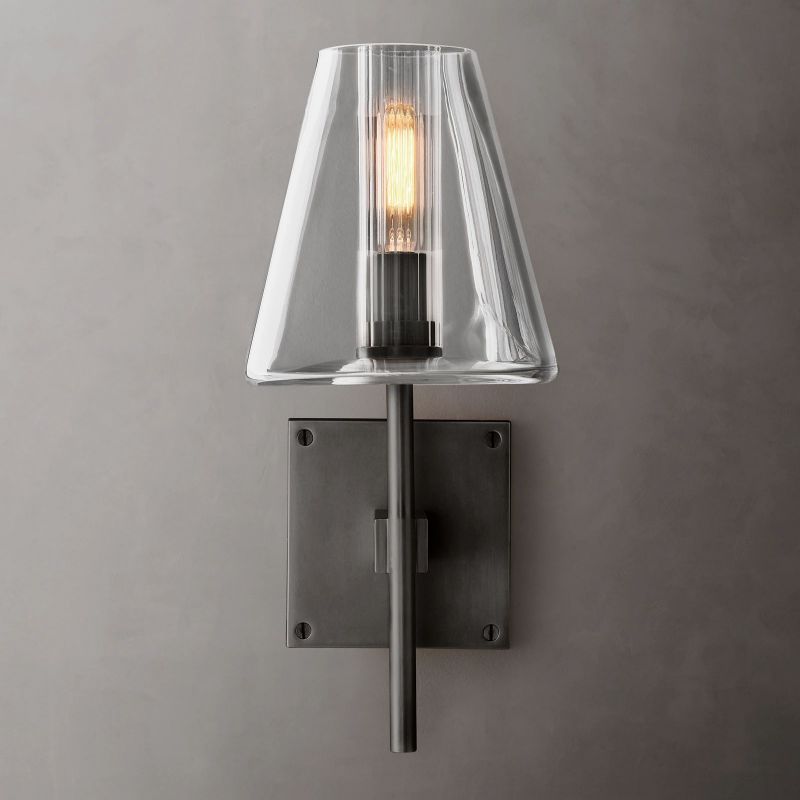 Fulham Glass Shade Sconce