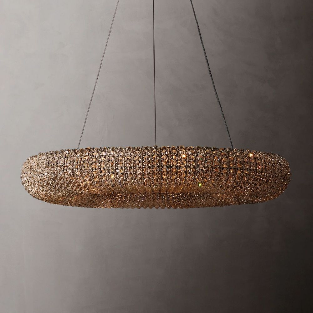 Halo Round Chandelier 32"