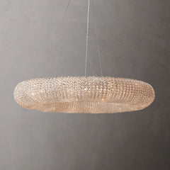 Halo Round Chandelier 41"