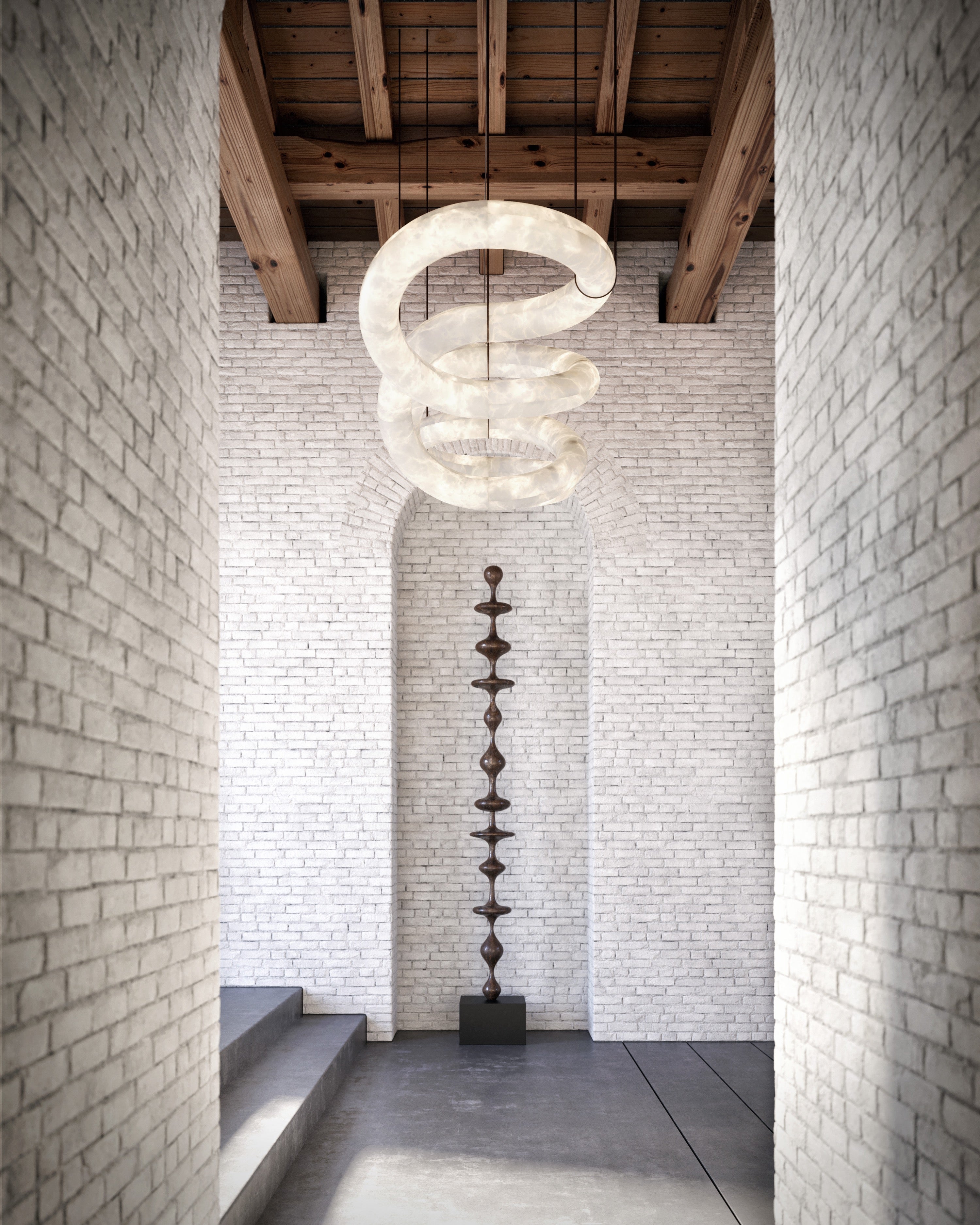 Designer Inspired Alabaster Chandelier Light For Living Room 35'' 55'' 56'' 70'' 96''W