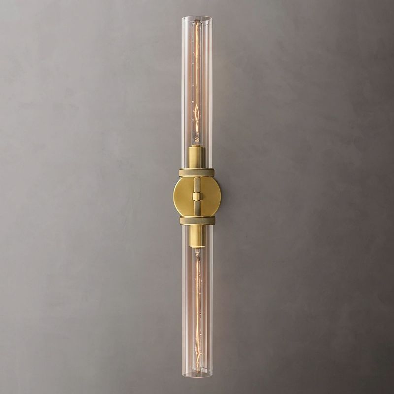 Lambeth Knurled Grand Linear Wall Sconce