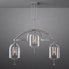 Fulcrum Linear Chandelier 61"