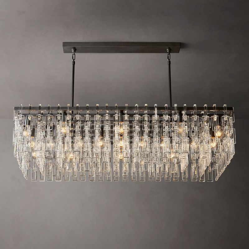 Marigna Rectangular Chandelier 60"