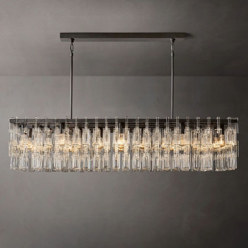 Marigna Rectangular Chandelier 60"