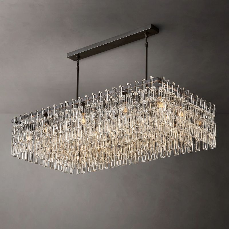 Marigna Rectangular Chandelier 60"