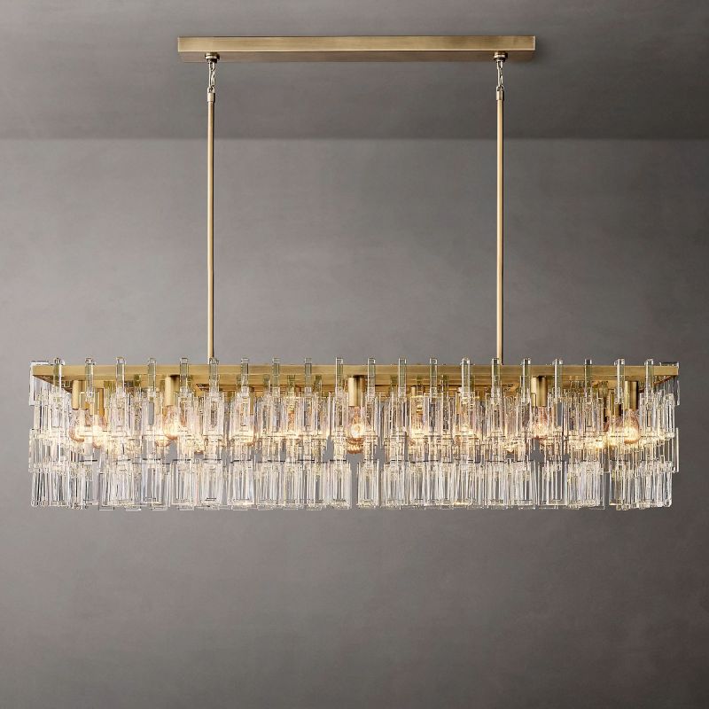 Marigna Rectangular Chandelier 60"