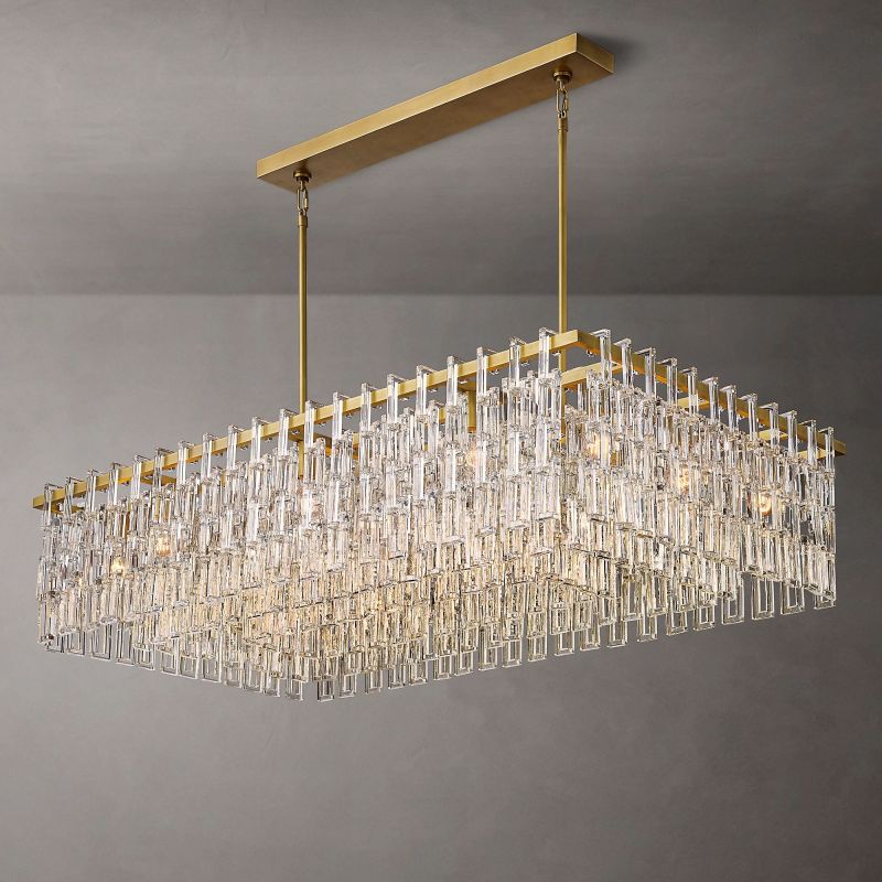 Marigna Rectangular Chandelier 60"