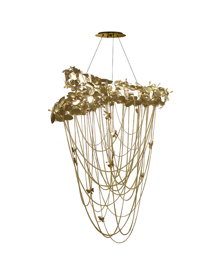 Luxury McQueen 11 Light Crystal Modern Chandelier