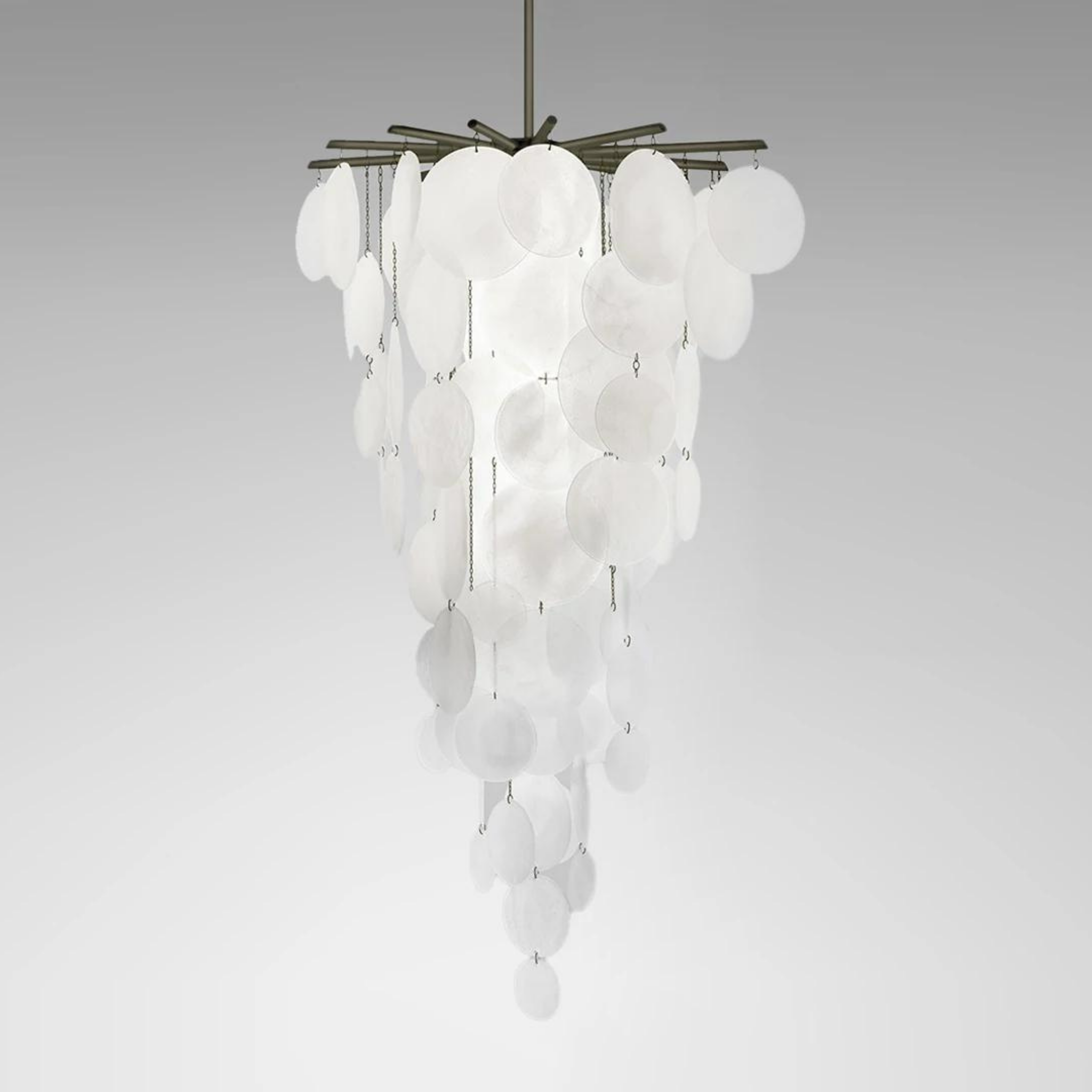 Iris Cascade Modern Chandelier - CTO Lighting