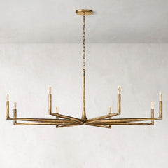 Avar Forged Round Chandelier 72"