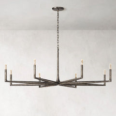 Avar Forged Round Chandelier 72"