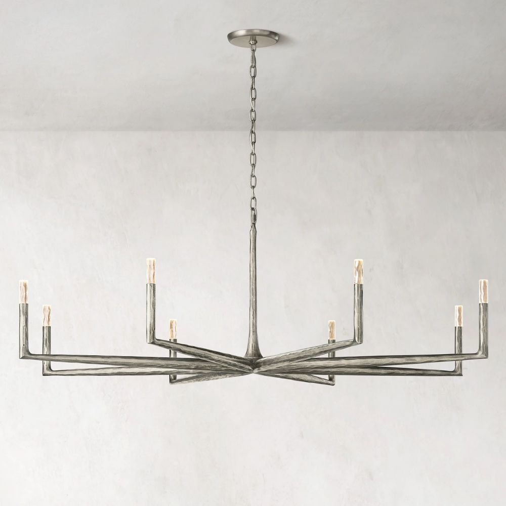 Avar Forged Round Chandelier 72"