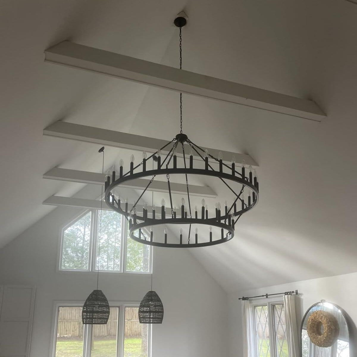 Camino Vintage Filament 2-tier Chandelier