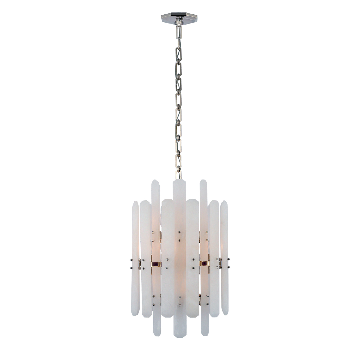 Juliet Bonnington Alabaster Tall Chandelier