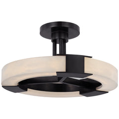 Alabaster Wearstler Covet Medium Ring Semi-Flush Mount