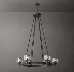 Demaret Round Chandelier 36" for Living Room, Bedroom, Dining Table